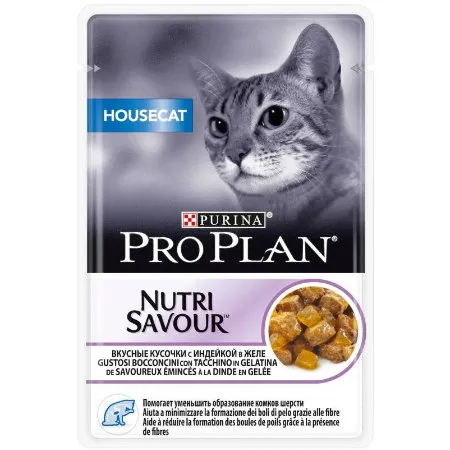 Влажный корм Pro Plan® для домашних кошек, индейка, пауч