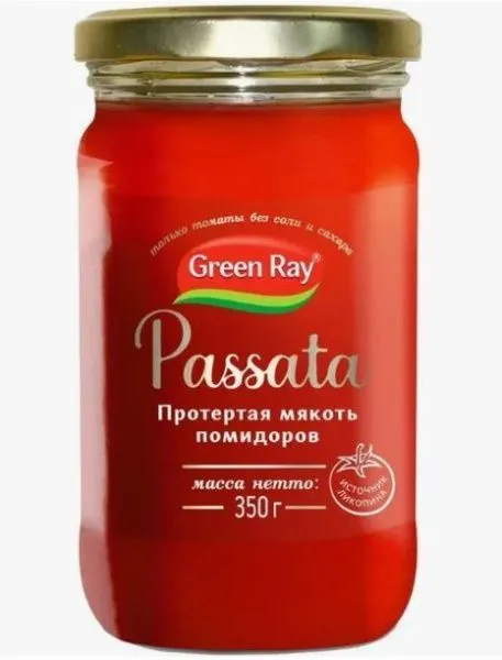 Passata Томатное пюре "GreenRay"