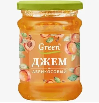 Джем абрикосовый "Green"
