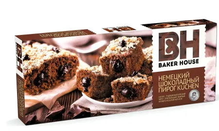 Пирог Baker House Kuchen шоколадный 