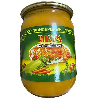 Икра из кабачков