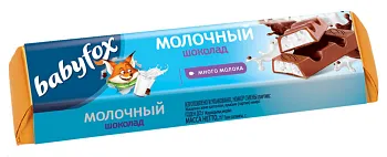 Батончик с молочной начинкой BabyFox