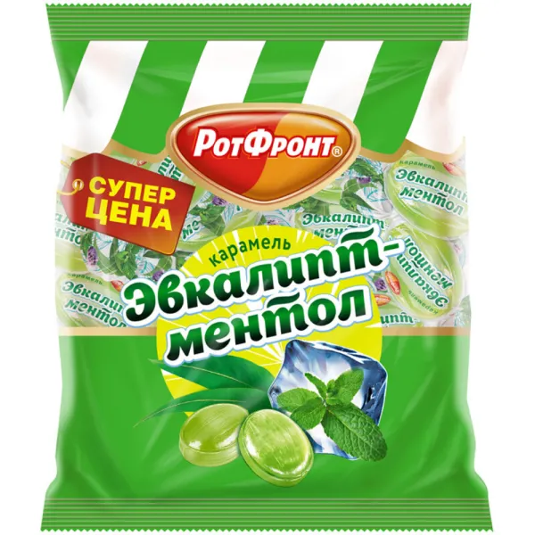 Карамель Эвкалипт-ментол, Рот Фронт