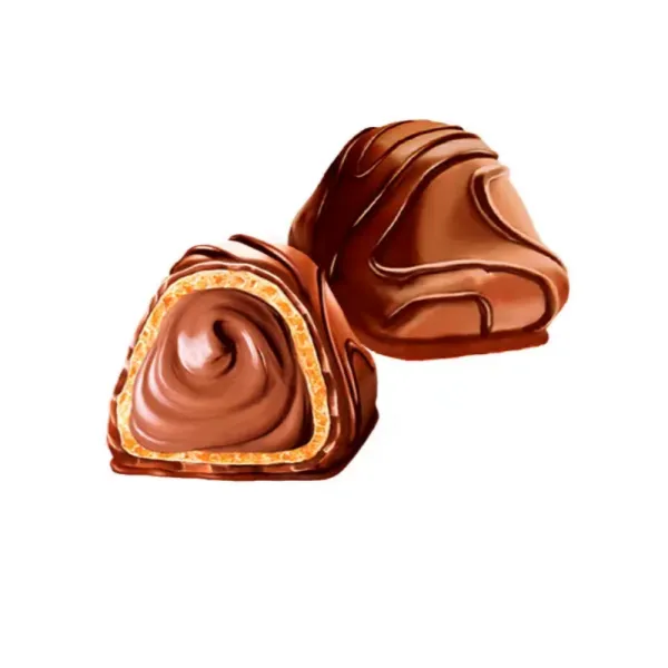 Конфеты Chocolate Hazelnut с фундучным кремом, Короб 