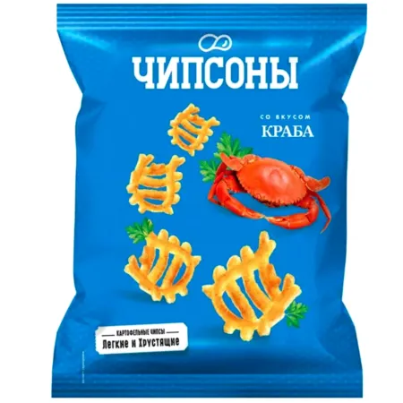 Чипсы со вкусом краба, Чипсоны 