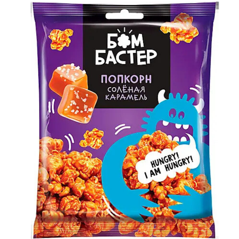 Попкорн Бомбастер солёная карамель купить недорого: низкая цена на ...
