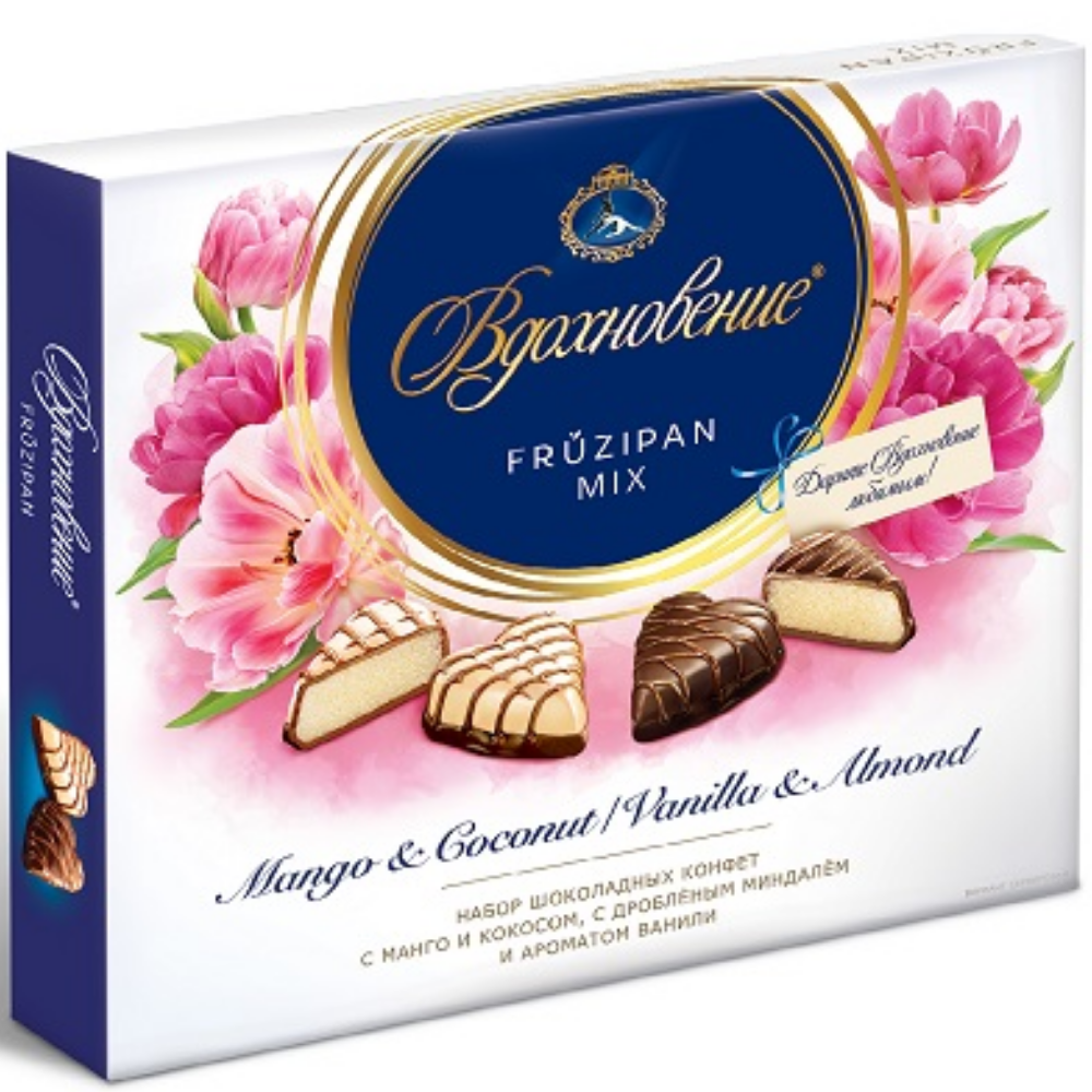 Конфеты вдохновение fruzipan mix. Конфеты вдохновение 145г фруципан манго и кокос. Вдохновение fruzipan. Вдохновение fruzipan mix 175г. Вдохновение fruzipan mix 175г.