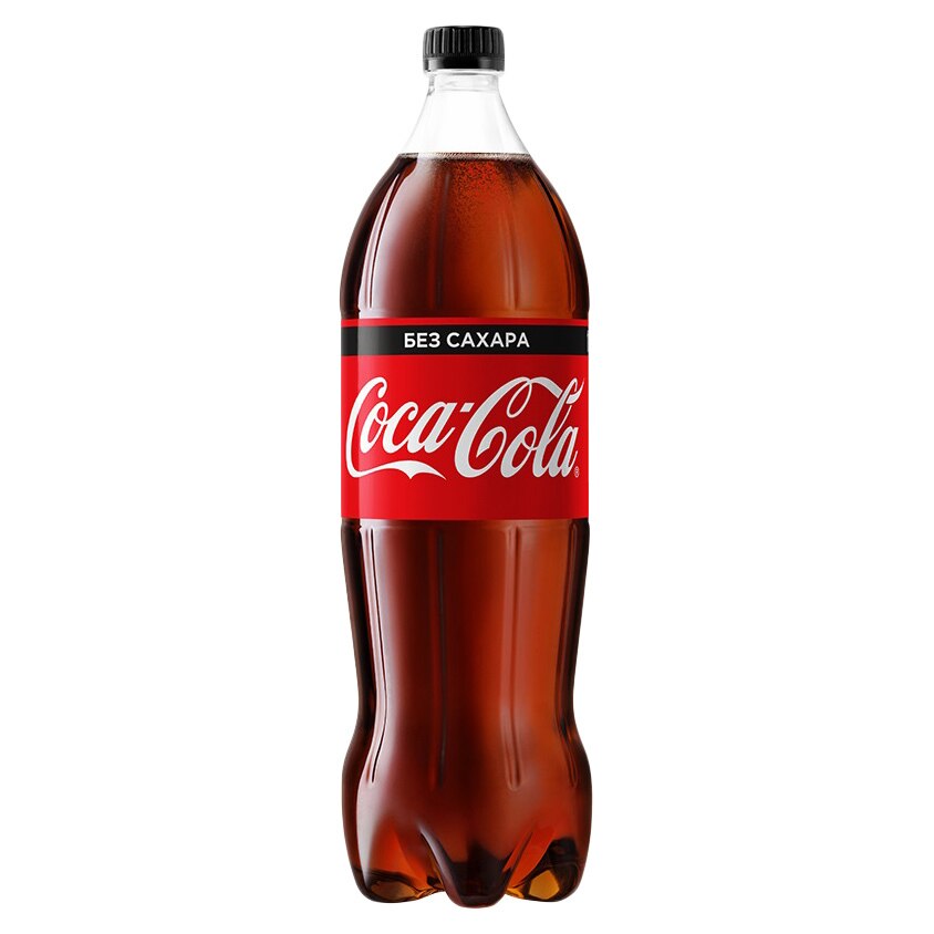 Напиток Coca-Cola ZERO газированный 1,5 л купить недорого: низкая цена ...