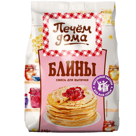 Смесь "Печем дома" для выпечки блины 