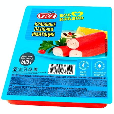 Крабовые палочки охлажденные Vici