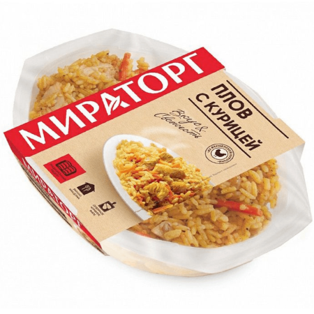 Плов Мираторг с курицей охлажденный