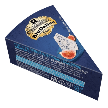 Сыр с голубой плесенью BluDelice БлюДелис Классик, 56%