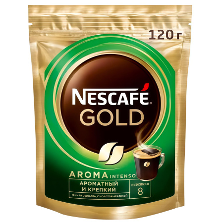 Кофе растворимый "Nescafe Gold" Aroma Intenso