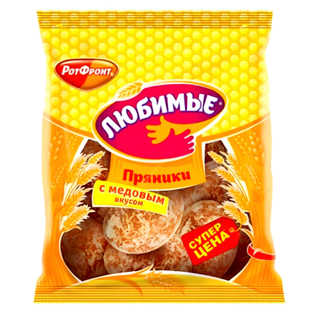 Пряники Любимые с медовым вкусом Рот Фронт
