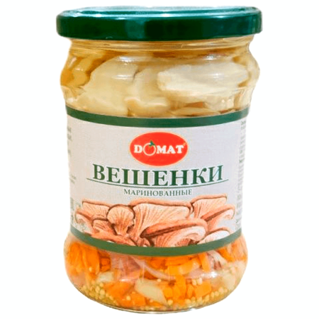 Грибы маринованные Вешенки Domat