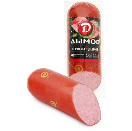 Колбаса сервелат Дымов 