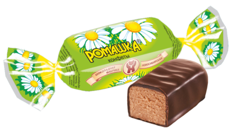 Конфеты шоколадные помадные Ромашка