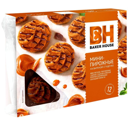 Мини-пирожные Baker House Вареная сгущенка