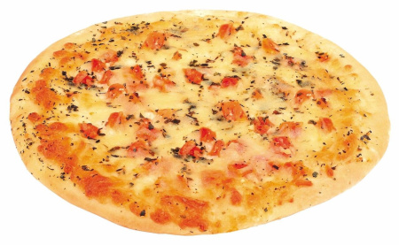 Лепешка Пицца Томаты с Базиликом заморож. Хлебный дом 