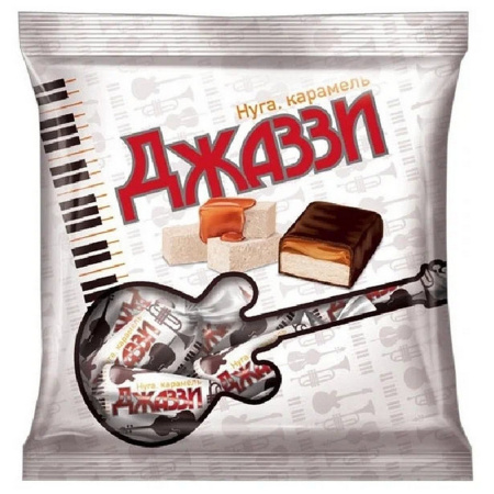 Конфеты Джаззи нуга и карамель 