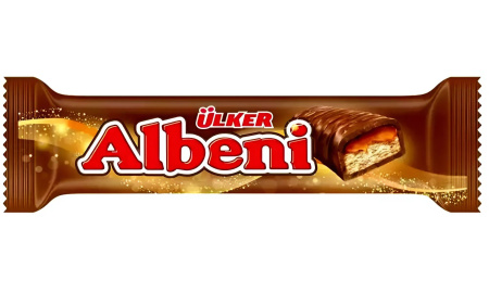 Печенье Albeni с карамелью в молочном шоколаде