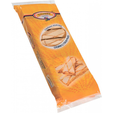 Слойки глазированные Махариши 200 г 