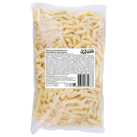 Картофель замороженный для жарки Морозко