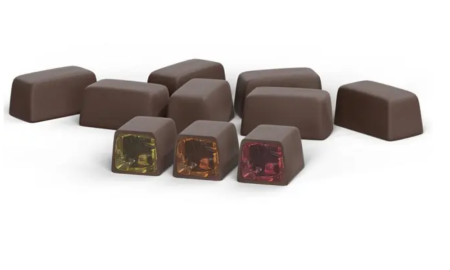 Конфеты шоколадные с желейной начинкой Короб