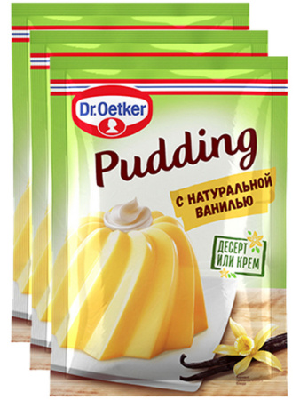 Dr.Oetker Пудинг Натуральная ваниль 35г