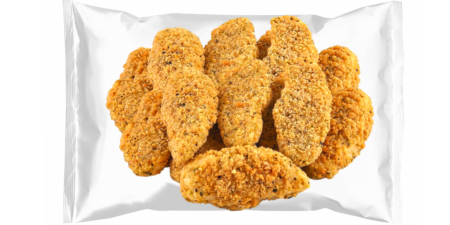 Стрипсы куриные Мираторг в хрустящей панировке с сыром и розмарином