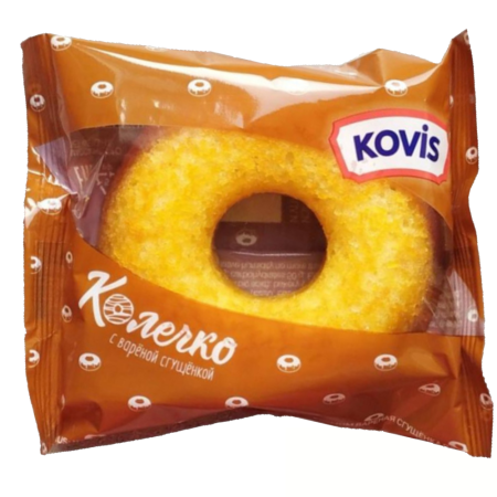 Колечко сдобное Kovis с варёной сгущенкой 