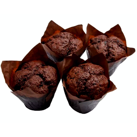 Маффин Шоколадный Мираторг замороженный, 4 шт