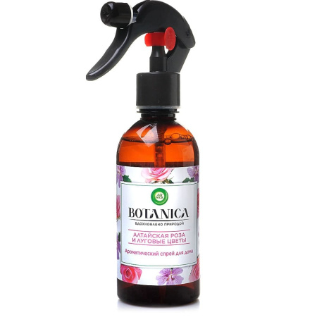 Ароматический спрей для дома Air Wick Botanica Алтайская роза и луговые травы 236мл