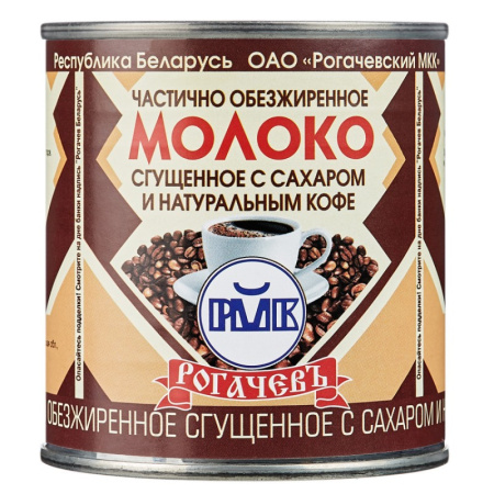 Рогачев Молоко сгущенное с сахаром и кофе 7% 