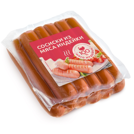 Сосиски из мяса индейки Индилайт