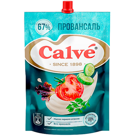 Майонез Calve «Провансаль» 67% 