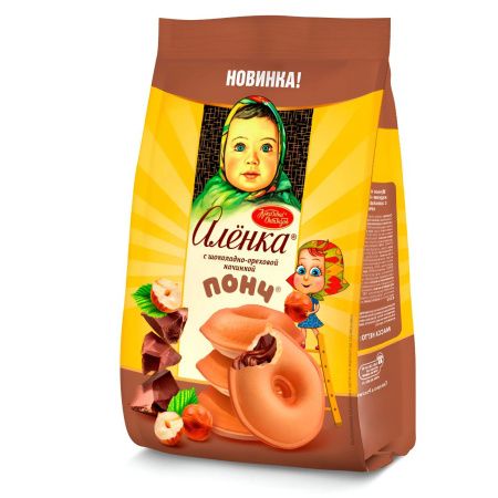 Понч с шоколадно-ореховой начинкой Аленка