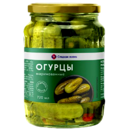 Огурцы маринованные Сладкая жизнь