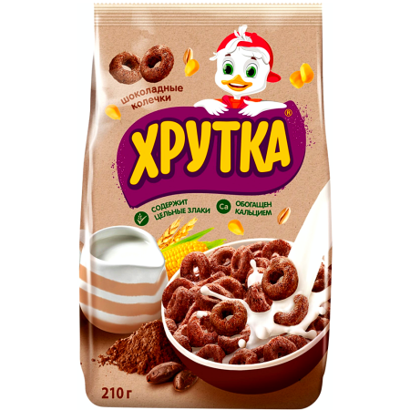 Готовый завтрак Nestle Хрутка шоколадные колечки