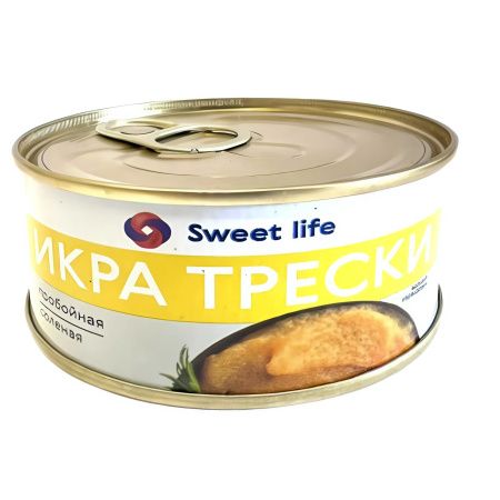 Икра Трески Пробойная Соленая Sweet Life