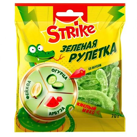 Мармелад Strike Зелёная рулетка