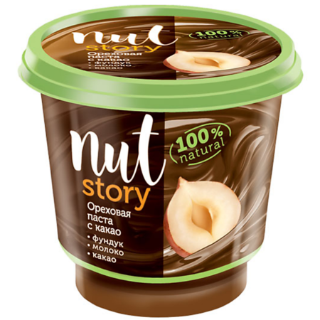 Паста ореховая с какао Nut Story