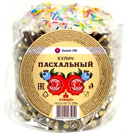 Кулич Пасхальный Sweet Life