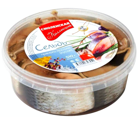 Сельдь Кусок Пряного Посола Смоленская Коллекция