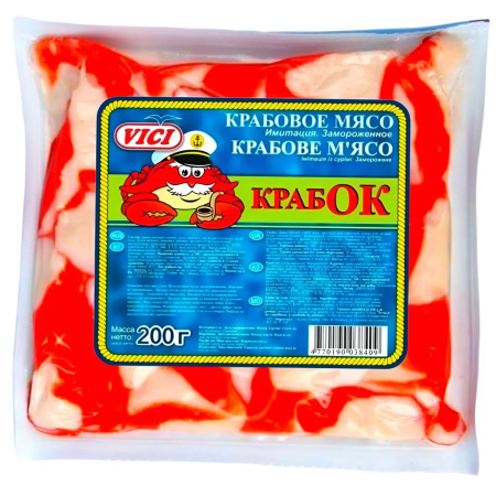 Крабовое мясо Vici Крабок