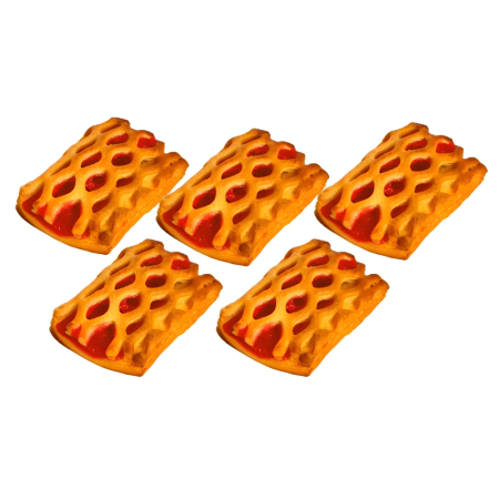 Слойка с клубникой замороженная Мираторг 5 шт