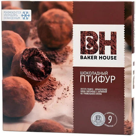 Пирожные "Птифур" с трюфельным кремом Baker House