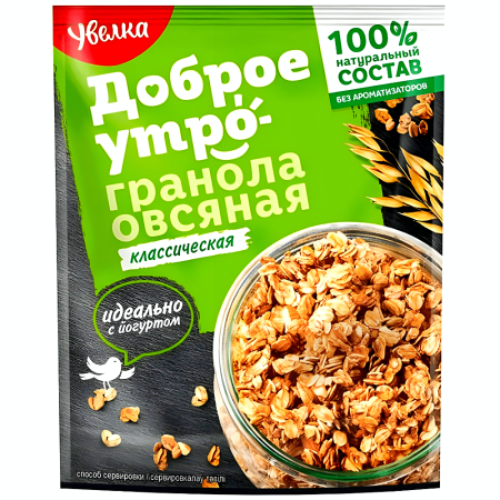 Гранола овсяная Классическая Увелка
