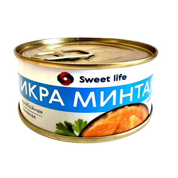 Икра Минтая Пробойная Соленая Sweet Life 