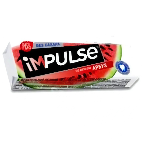 Жевательная резинка со вкусом Арбуза Impulse Жевательная резинка со вкусом Арбуза Impulse